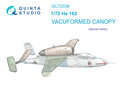 Quinta-Studio-QC72036-He-162-vacuumed-clear-canopy-(for-Special-Hobby-kit)-1:72
