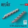 RSU48-0265-Bf-109E-exhaust-for-Wingsy-Kits-(3D-Printing)--1:48-[RES-KIT]