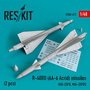 RS48-0413-R-40RD-(AA-6-Acrid)-missiles-(2-pcs)-(MiG-25PD-MiG-25PDS)-1:48-[RES-KIT]