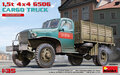 MiniArt-38064-15t-4×4-G506-Cargo-Truck-1:35