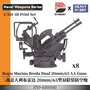 Heavy-Hobby-NW-350008-Regia-Marina-Breda-Dual-20mm-65-AA-Guns-1:350