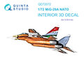 Quinta-Studio-QD72072-MiG-29A-NATO-3D-Printed-&amp;-coloured-Interior-on-decal-paper-(for-GWH)-1:72