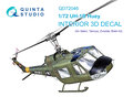 Quinta-Studio-QD72046-Uh-1B-3D-Printed-&amp;-coloured-Interior-on-decal-paper-(for-Italeri)-1:72
