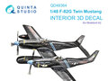 Quinta-Studio-QD48364-F-82G-Twin-Mustang-3D-Printed-&amp;-coloured-Interior-on-decal-paper-(for-Modelsvit-kit)-1:48