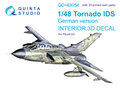 Quinta-Studio-QD+48054-Tornado-IDS-German-3D-Printed-&amp;-coloured-Interior-on-decal-paper-(for-Revell)-(with-3D-printed-resin-parts)-1:48