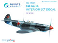 Quinta-Studio-QD48004-Yak-1B-(late-production)-3D-Printed-&amp;-coloured-Interior-on-decal-pape-(for-all-kits)-1:48