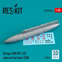 RSU48-0304-Mirage-2000-RPL-522-external-fuel-tank-1300lt-(3D-Printing)-1:48-[RES-KIT]