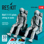 RSF48-0006-RAAF-F-111-pilots-sitting-in-seats-(2-pcs)-(3D-Printing)-1:48-[RES-KIT]