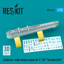RS72-0417-Centerline-multi-weapon-pylon-for-F-105-Thunderchief-(3D-Printing)-1:72-[RES-KIT]