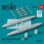 RS48-0442-AN-ALQ-87-ECM-pods-late-type-(2-pcs)-(F-4-F-111-AC-130)-(3D-Printing)-1:48-[RES-KIT]