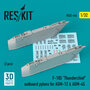 RS32-0444-F-105-Thunderchief-outboard-AGM-12-&amp;-AGM-45-pylons-(2-pcs)-(3D-Printing)-1:32-[RES-KIT]