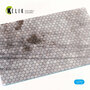 KS72017-Swiss-hexagonal-concrete-parking-place-Base-Acrylic-3-mm-(280-x-180-mm)-(170-g)-1:72-[RES-KIT]-[KELIK]