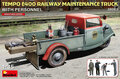 MiniArt-38063-Tempo-E400-Railway-Maintenance-Truck-with-Personell-1:35