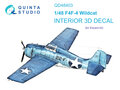 Quinta-Studio-QD48403-F4F-4-Wildcat-3D-Printed-&amp;-coloured-Interior-on-decal-paper-(for-Eduard-kit)-1:48
