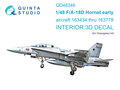 Quinta-Studio-QD48346-FA-18D-early-3D-Printed-&amp;-coloured-Interior-on-decal-paper-(for-Hasegawa-kit)-1:48