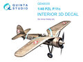 Quinta-Studio-QD48335-PZL-P.11c-3D-Printed-&amp;-coloured-Interior-on-decal-paper-(for-Arma-Hobby-kit)-1:48