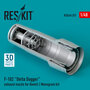 RSU48-0251-F-102-Delta-Dagger-exhaust-nozzle-for-Revell-Monogram-kit-1:48-[RES-KIT]