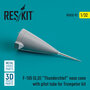 RSU32-0092-F-105-(GD)-Thunderchief-nose-cone-with-pitot-tube-for-Trumpeter-kit-1:32-[RES-KIT]