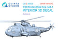 Quinta-Studio-QDS-48429-Westland-Sea-King-HAS.1-3D-Printed-&amp;-coloured-Interior-on-decal-paper-(for-Airfix-kit)-Small-Version-1:48