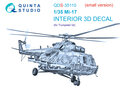 Quinta-Studio-QDS-35110-Mi-17-3D-Printed-&amp;-coloured-Interior-on-decal-paper-(for-Trumpeter-kit)-Small-Version-1:35