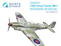 Quinta-Studio-QD48423-Fairey-Fulmar-Mk.I-3D-Printed-&amp;-coloured-Interior-on-decal-paper-(for-Trumpeter-kit)-1:48