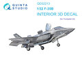 Quinta-Studio-QD32213-F-35B-3D-Printed-&amp;-coloured-Interior-on-decal-paper-(for-Trumpeter-kit)-1:32