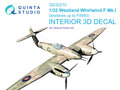Quinta-Studio-QD32210-Westland-Whirlwind-F-Mk.I-3D-Printed-&amp;-coloured-Interior-on-decal-paper-(for-Special-Hobby-kit)-1:32