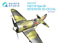 Quinta-Studio-QD32207-I-16-Type-29-3D-Printed-&amp;-coloured-Interior-on-decal-paper-(for-ICM-kit)-1:32