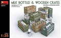 MiniArt-35573-Milk-Bottles-&amp;-Wooden-Crates-1:35