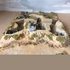 Amera A121 - Coastal machine gun bunker and trench diorama - scale 1/72 & 1/76 _