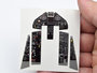 Red Fox Studio RFSQS-32087 - F-117A NIGHTHAWK (Late) BE Quick Set 3D Instrument Panel (for Trumpeter) - 1:32_