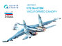 Quinta Studio QC72011 - Su-27SM  vacuformed clear canopy  (for Zvezda kit) - 1:72_
