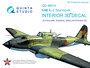 Quinta Studio QD48010 - IL-2 3D-Printed & coloured Interior on decal paper (for Accurate/Italery/Academy/Eduard kits) - 1:48_
