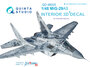 Quinta Studio QD48025 - MiG-29AS (Slovak AF version) 3D-Printed & coloured Interior on decal paper (for GWH kits) - 1:48_