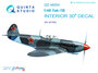 Quinta Studio QD48004 - Yak-1B (late production) 3D-Printed & coloured Interior on decal pape (for all kits) - 1:48_